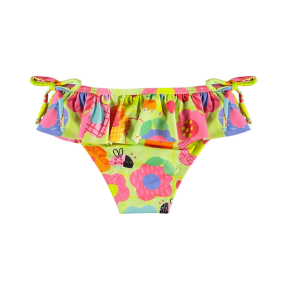 Bikini Niñas Verde Lima