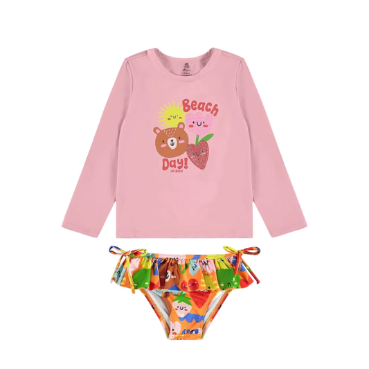 Bikini Niñas Rosa Prisma - Up Baby
