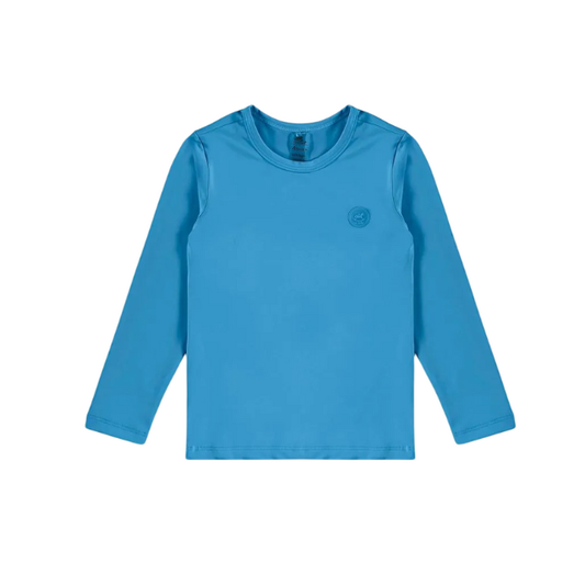 Blusa Niñas/Niños Azul Ibiza - Up Baby