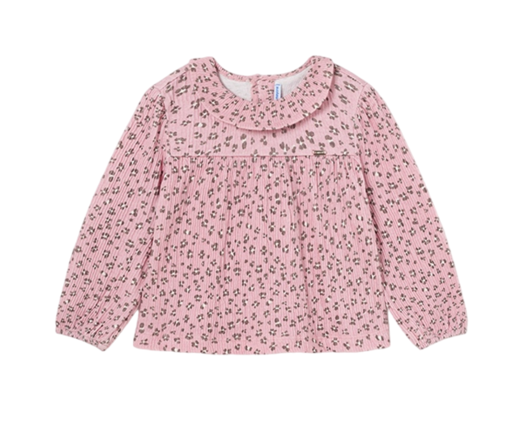 Blusa Punto Estampado Garbanzo Mayoral