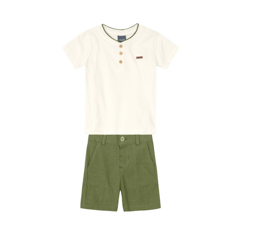 Conjunto Camiseta y Bermuda Brandili