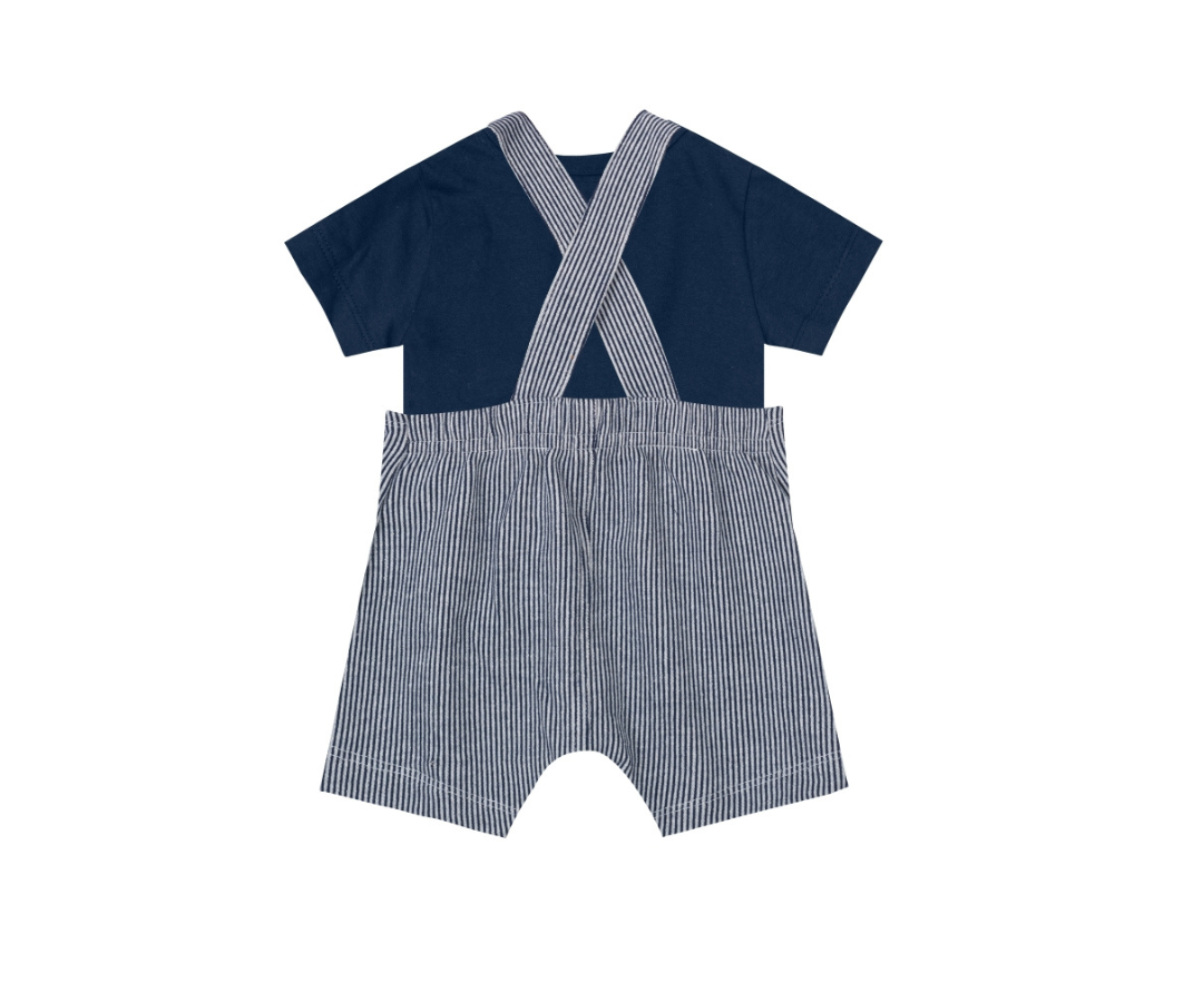 Conjunto Camiseta Y Overol Brandii