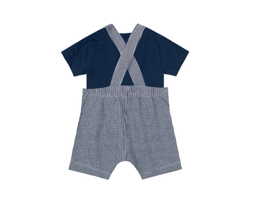 Conjunto Camiseta Y Overol Brandii