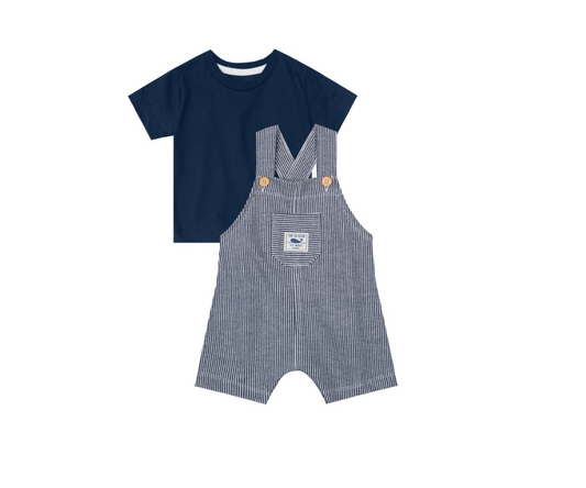 Conjunto Camiseta Y Overol Brandii