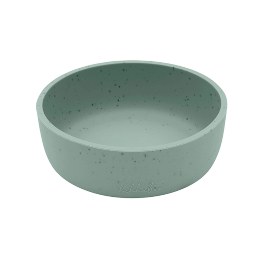 Bowl Platinum Silicon | Menta - Kikkaboo