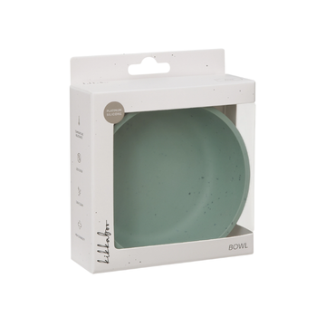 Bowl Platinum Silicon | Menta - Kikkaboo