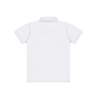 Camisa Polo Niños Blanco - Up Baby