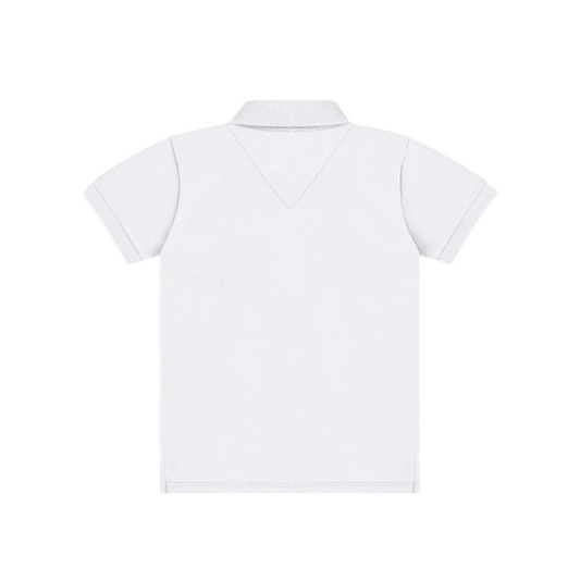 Camisa Polo Niños Blanco - Up Baby