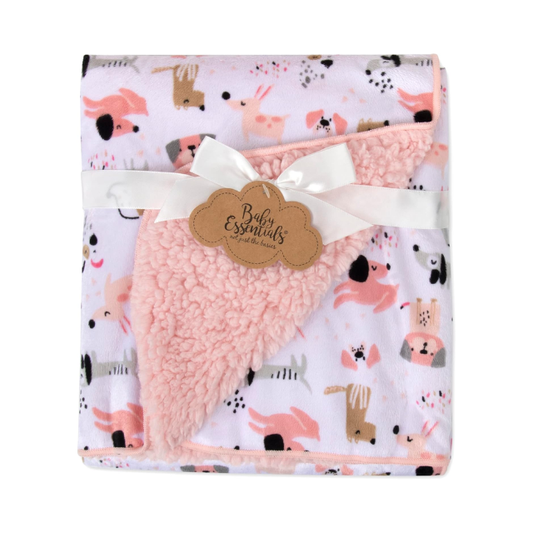 Cobija Perros y Huesos | Rosa - Ad Sutton
