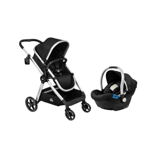 Coche DLX Munich Trav. System 0-20 Kg |  Black - Born
