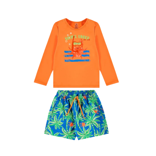 Conjunto: Camiseta + Shorts Niños Naran - Up Baby
