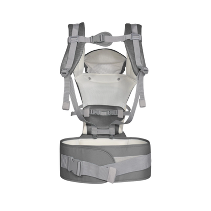 Canguro Chloe Mesh | Gris - Kikkaboo