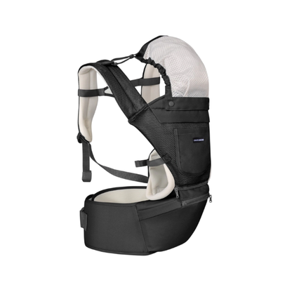 Canguro Chloe Mesh | Negro - Kikkaboo