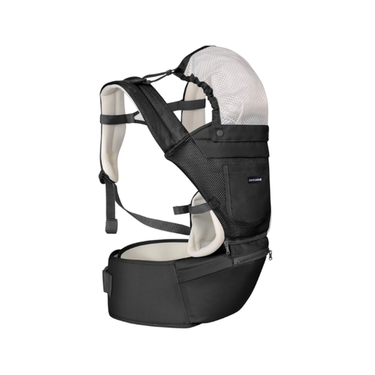 Canguro Chloe Mesh | Negro - Kikkaboo