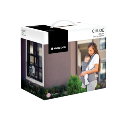 Canguro Chloe Mesh | Negro - Kikkaboo