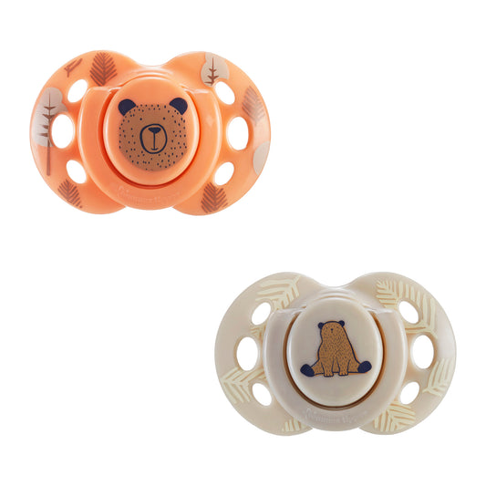 Chupones Fun Friends 6-18M Oso X 2 Tommee Tippee