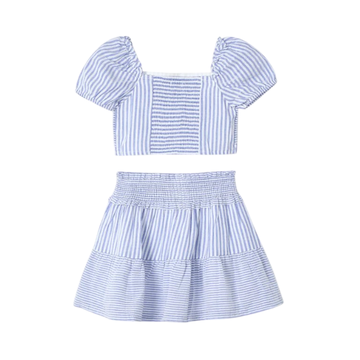 Conj. falda rayas Índigo - Mayoral