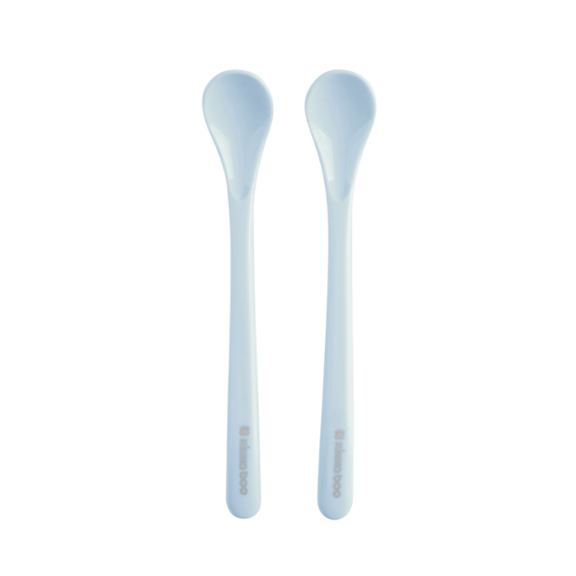 Cucharas Bright x2 | Azul - Kikkaboo
