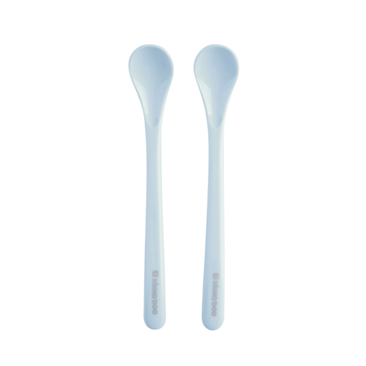 Cucharas Bright x2 | Azul - Kikkaboo