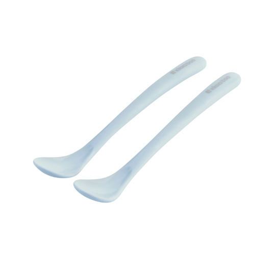Cucharas Bright x2 | Azul - Kikkaboo