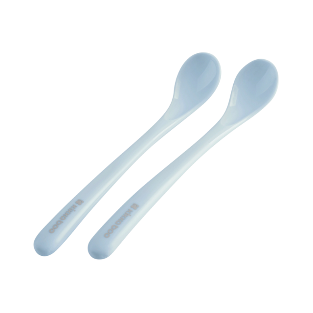 Cucharas Bright x2 | Azul - Kikkaboo