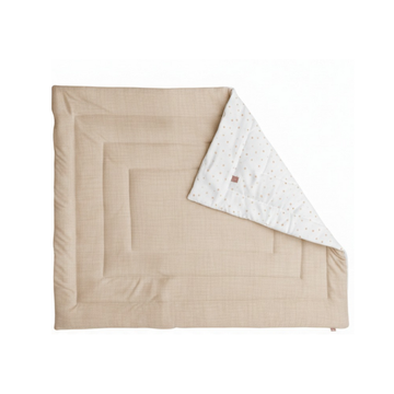 Edredón Muselina Habano y Semillas