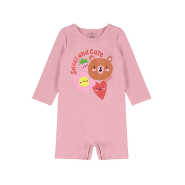 Enterizo Niñas Rosa Prisma - Up Baby