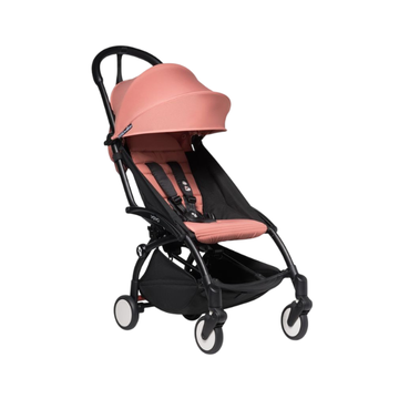 Estructura de Coche Yoyo 2 Negro + Cobertura Babyzen 6+ | Rosa Ginger - Yoyo