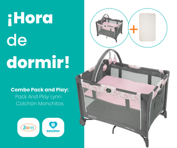 Combo Pack And Play Kate + Colchón