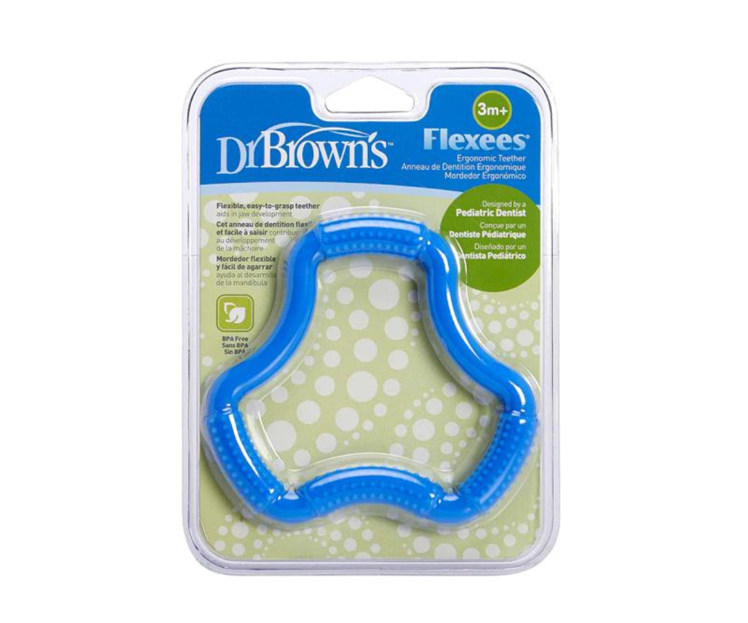 Mordedor Ergonómico Azul Dr. Browns