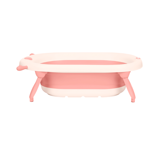 Bañera Plegable Foldy | Rosado - Kikkaboo