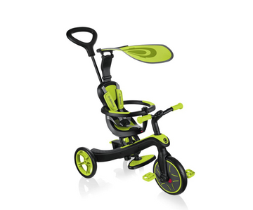 Triciclo Explorer Trike 4 En 1 Verde Globber