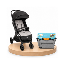 Combo: Coche DLX Montpellier Stroller + Organizador Para Coche | Grey - Born
