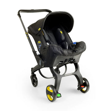 Coche Con Asiento De Auto Sin Base Negro Born