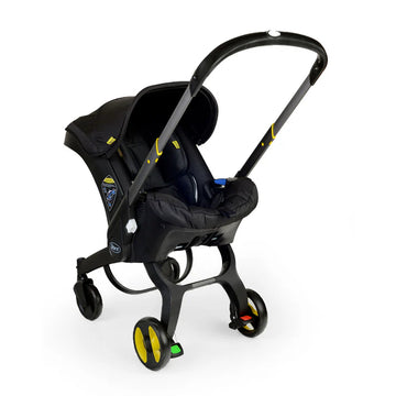 Coche Con Asiento De Auto Sin Base Negro Born