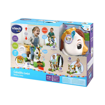 Caballito Bebé Rueda Y Trota Vtech