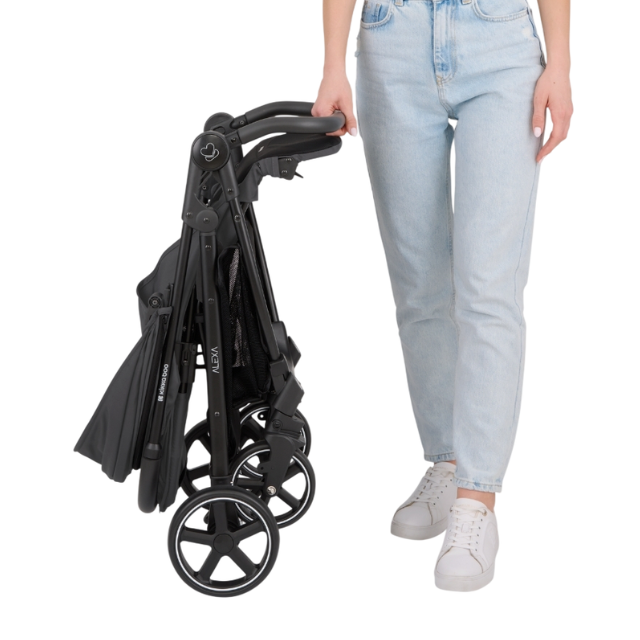 Coche Alexa Liviano 0-22kg | Gris Claro - Kikkaboo