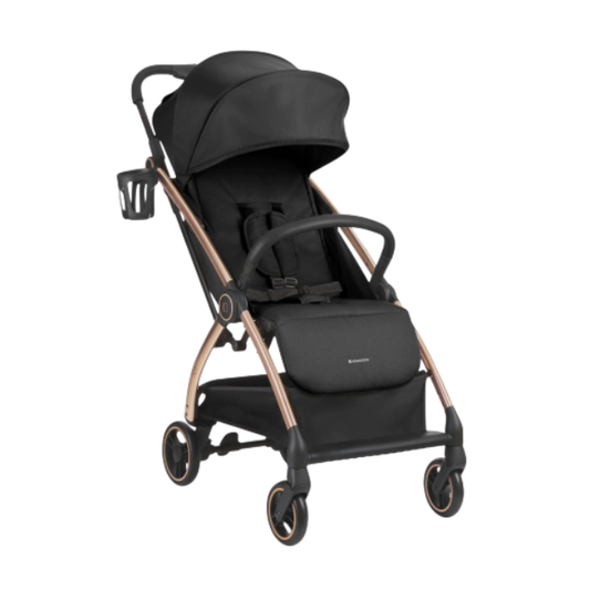 Coche Autoplegable Joy | Negro - Kikkaboo