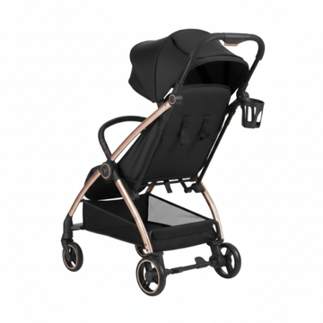 Coche Autoplegable Joy | Negro - Kikkaboo