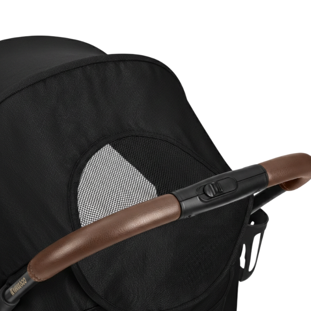 Coche Autoplegable Joy | Negro - Kikkaboo