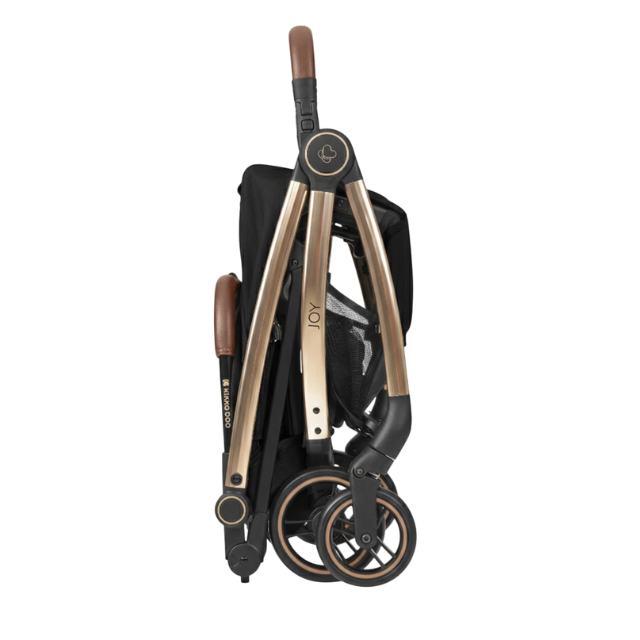 Coche Autoplegable Joy | Negro - Kikkaboo