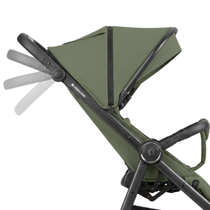 Coche Jody | Verde Militar - Kikkaboo