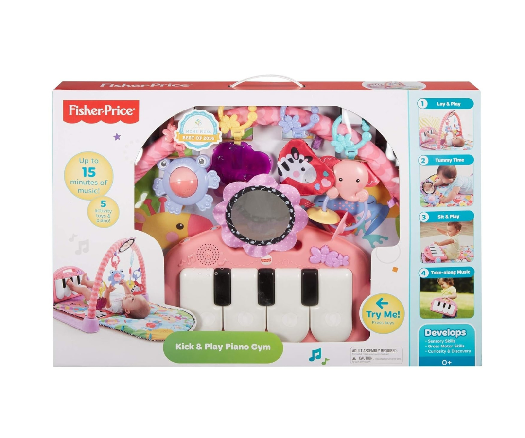 Gimnasio Rosa Piano Pataditas Fisher Price