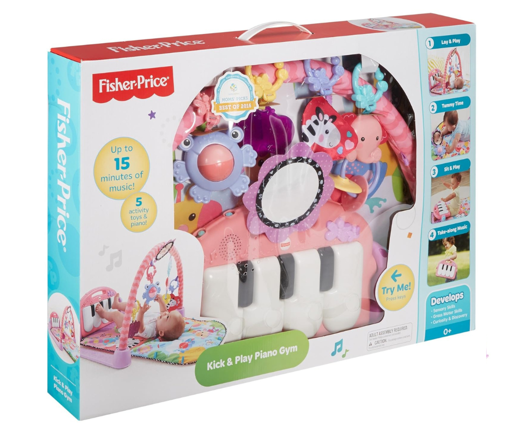 Gimnasio Rosa Piano Pataditas Fisher Price
