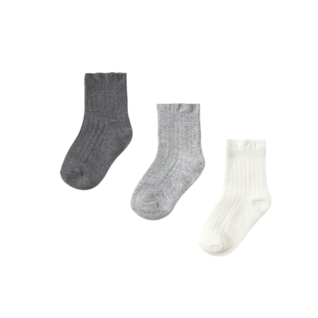 Set 3 Calcetines Canale | Plata Vig - Mayoral