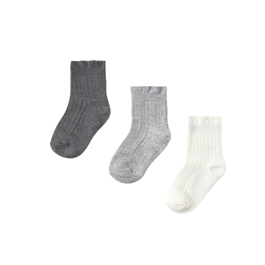 Set 3 Calcetines Canale | Plata Vig - Mayoral