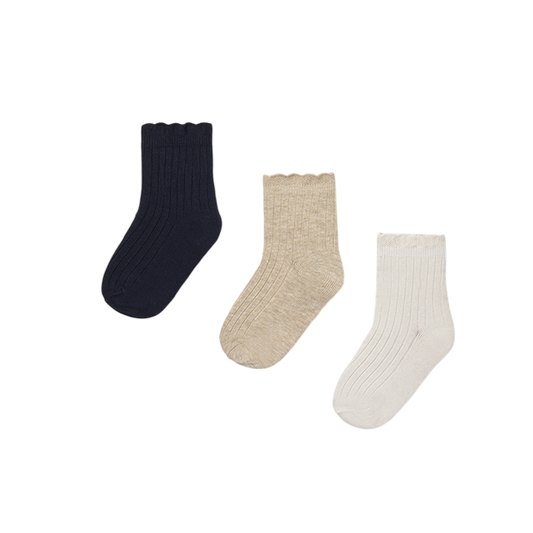 Set 3 Calcetines Canale | Marino - Mayoral