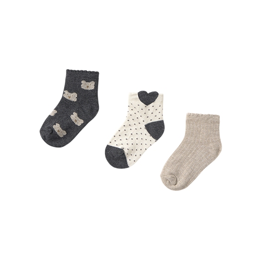 Set 3 Calcetines | Plomo Vig - Mayoral