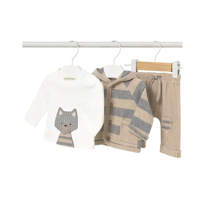 Conjunto de 3 Piezas Camiseta Soft | Cereal - Mayoral