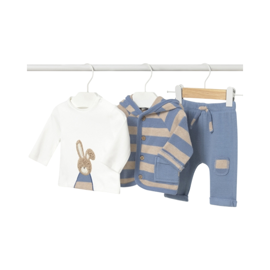 Conjunto de 3 Piezas Camiseta Soft | Nube - Mayoral